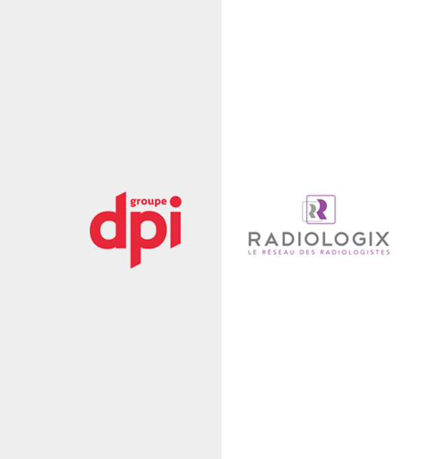 Logos Groupe DPI et Radiologix