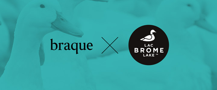 L'Agence Braque et Canards du Lac Brome s'allient|Braque Agency, specialized in food marketing, welcomes Brome Lake Ducks