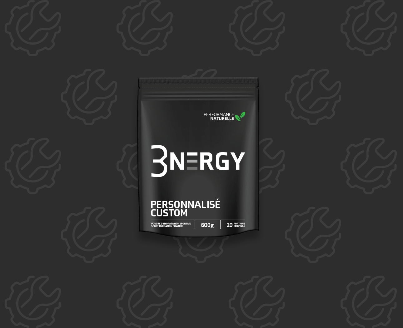 Emballages des produits personnalisés de 3Nergy